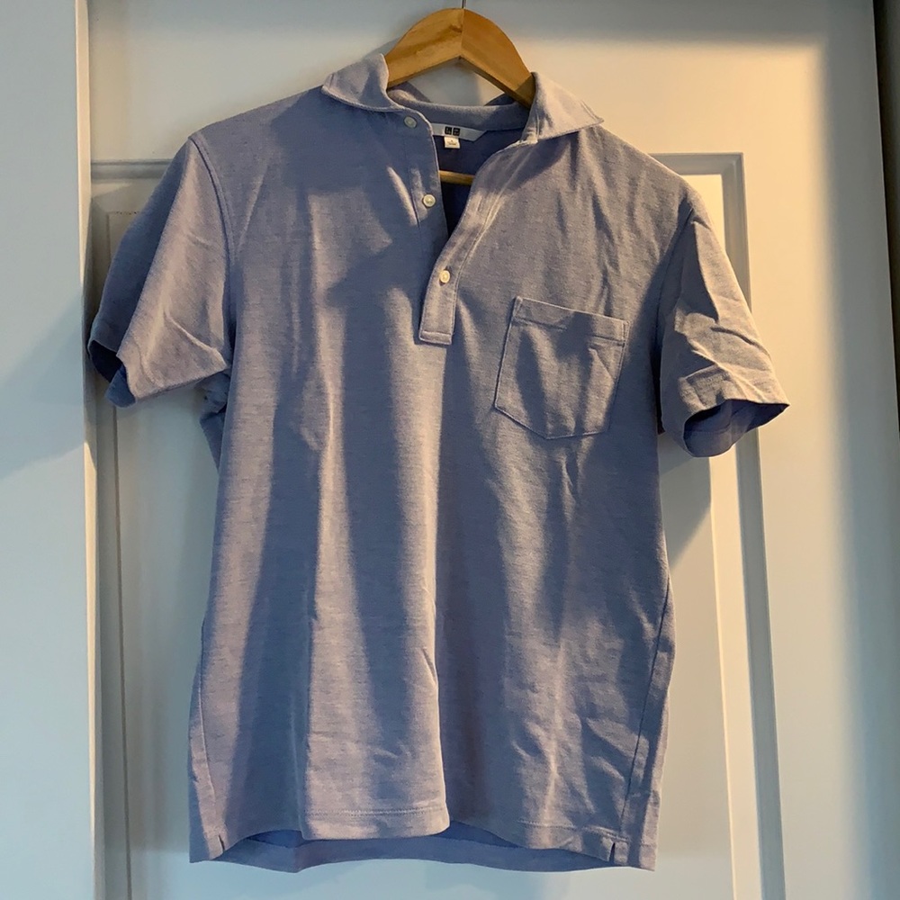 Uniqlo Polo - Light blue - size S